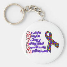 Autism Awareness Keychains