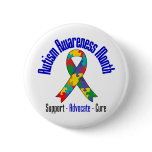 Autism Awareness Month Pin