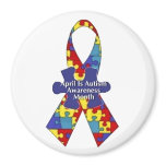 "Autism Awareness Month" Magnet