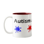 Autism  Awareness Paint Mug