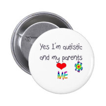 Autism awareness pin