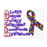 Autism Awareness postcards