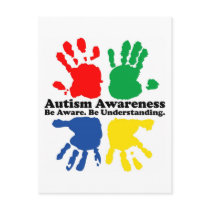 Autism Awareness Post Cards