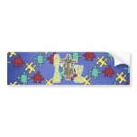 Autism Awareness-Pray for a Cure Bumper Stickers
