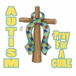 Autism Awareness-Pray for a Cure photo sculptures