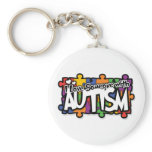 Autism Awareness Puzzle Keychain