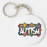Autism Awareness Puzzle Keychain