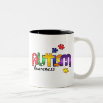 Autism Awareness Puzzle Mug mugs