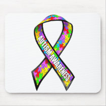 Autism awareness ribbon