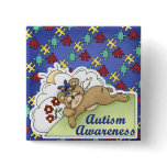 Autism Awareness Sleeping Bear