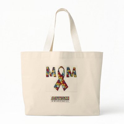 Autism Awareness Tote Bags by Annimama