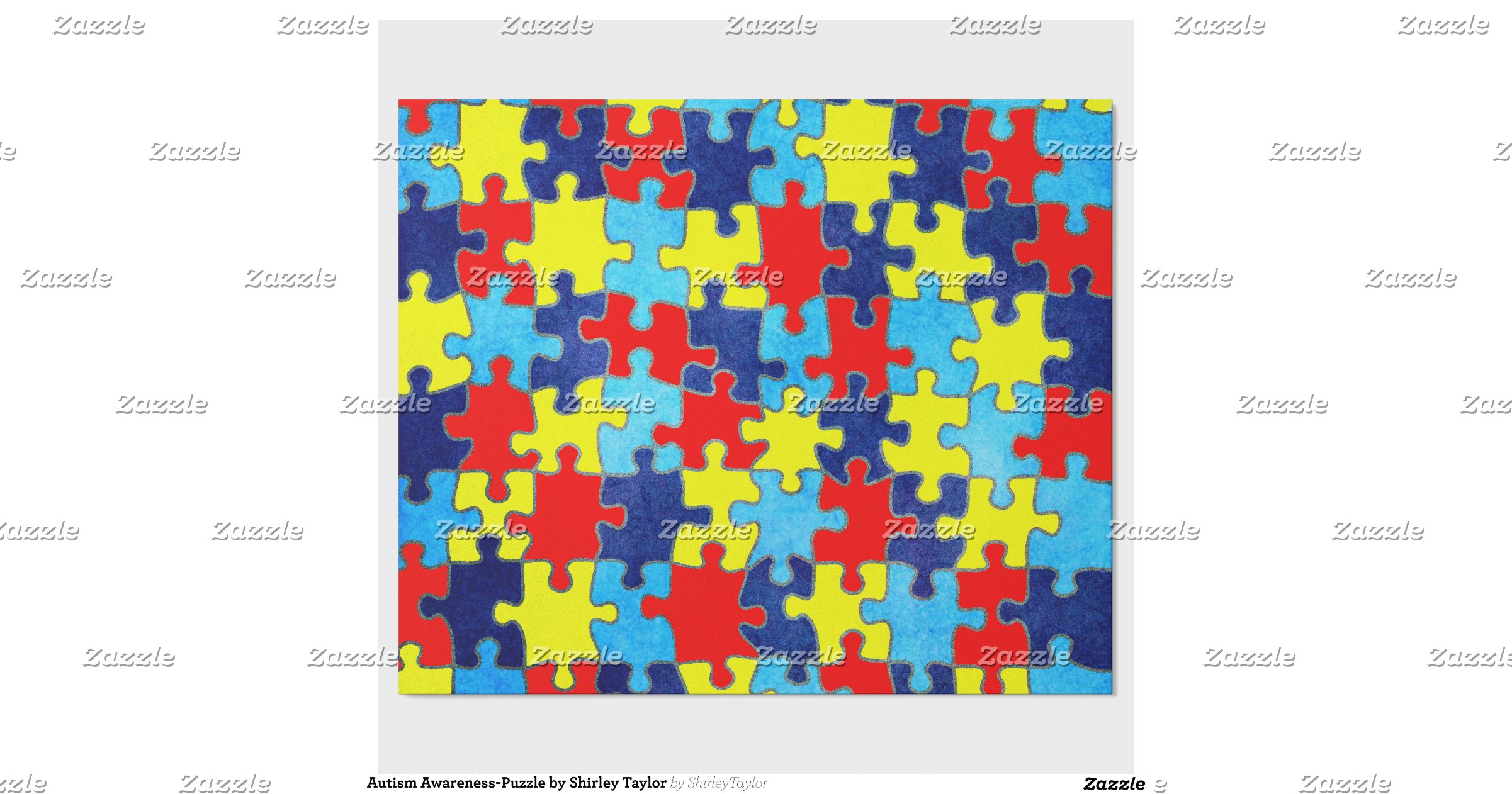 Autism Scrapbook Paper