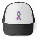 Autism Awarness Angel Puzzle Pieces Ribbon Cause hats