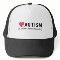 Autism Be Aware Be Understanding Mesh Hat