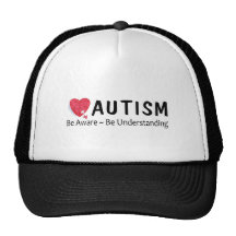 Autism Be Aware Be Understanding Mesh Hat