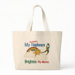 Autism BRIGHTEN MY WORLD 1 Nephews Tote Bag