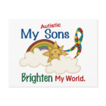 Autism BRIGHTEN MY WORLD 1 Sons