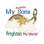 Autism BRIGHTEN MY WORLD 1 Sons
