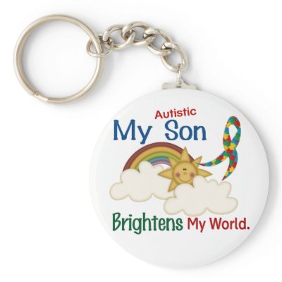 Autism BRIGHTENS MY WORLD 1 Son by awarenessgifts