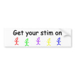 Autism Bumper Sticker "Get Your Stim On."