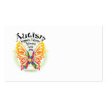 Autism Butterfly 3 business cards