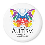 Autism Butterfly Refrigerator Magnets