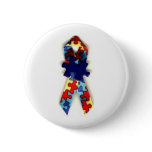autism pinback button