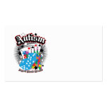 Autism Dice and Cards Business Card Templates