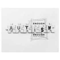 Autism Enough is enough Custom Flyer