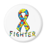 Autism Fighter Fridge Magnets