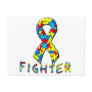 Autism Fighter Postcard