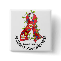 AUTISM Flower Ribbon 1