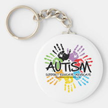 Autism Handprint Keychains