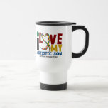 AUTISM I Love My Autistic Son 2 Coffee Mugs