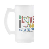 AUTISM I Love My Autistic Son 2 Mug