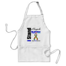 Autism I Stand Alongside My Brother Apron