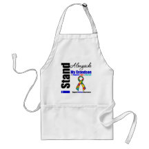 Autism I Stand Alongside My Grandson Aprons