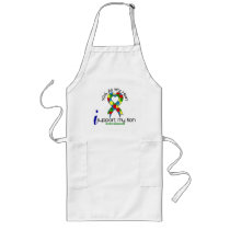 Autism I Support My Son Apron