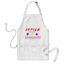 AUTISM IS NOT A CHOICE APRONS