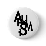 Autism (Jumbled Letters) Buttons