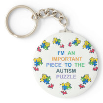 Autism  Keychain
