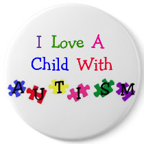 "Autism Love" Button