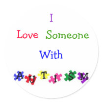 "Autism Love" Sticker Sheet