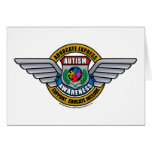 Autism Medal Greeting Cards