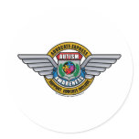 Autism Medal Sticker