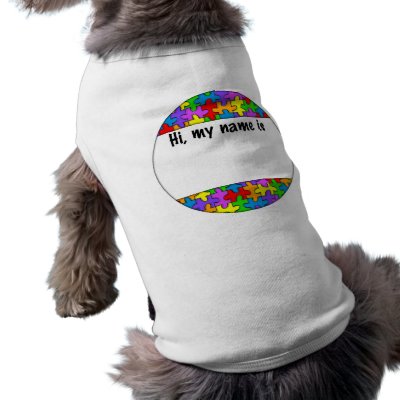Autism Name Tag by wolfmama