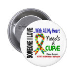 Autism Needs A Cure 3 Pins