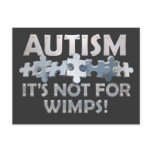 Autism: Not For Wimps postcards