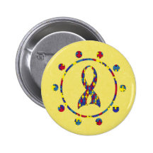 Autism Pinback Buttons