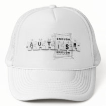 Autism Puzzle Cap Mesh Hat